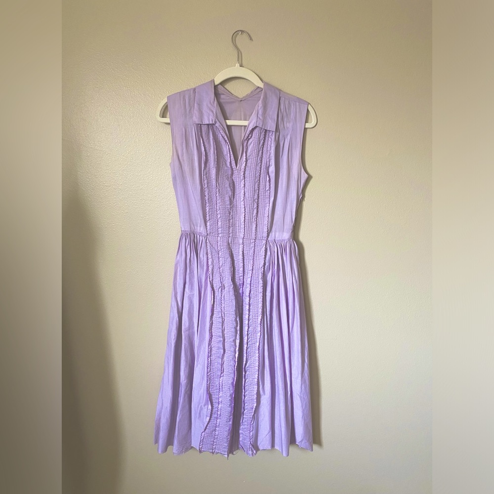 Vintage 1950's Purple Dress